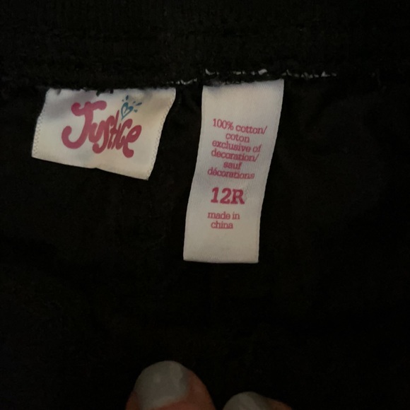 Justice 12t shorts elastic waist - Picture 2 of 4